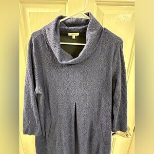 Tyler Boe - boutique - Blue & Black sweater dress - Size L